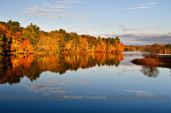 Autumn Morning, Eagleville Lake