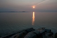 Hazy Sunrise, From Otter Cliff