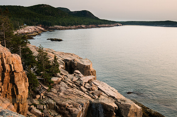 Morning Over Otter Cliff