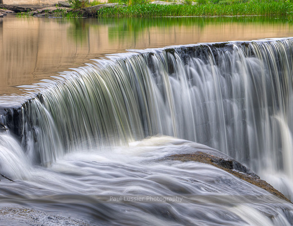 Waterfall at Mansfield Hollow Dam