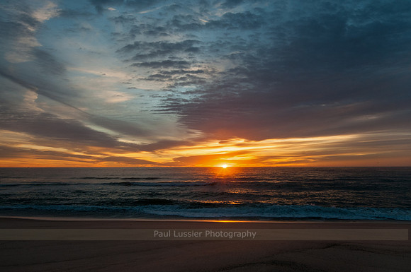 Nauset Beach Autumn Sunrise