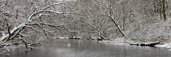 Fresh Snowfall, Willimantic River