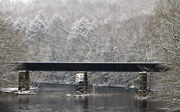 Windham Trestle After Snowfall