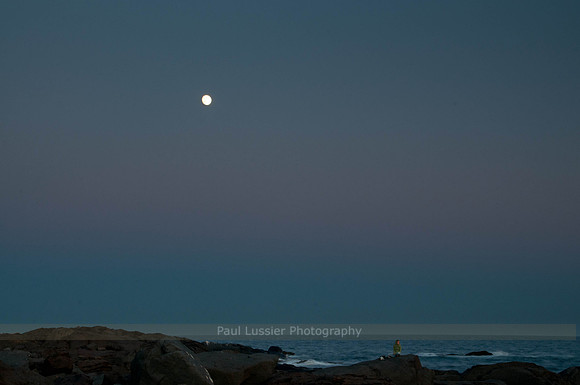 Moon-Rise, Lobster Cove Sunset