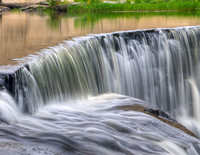 Waterfall at Mansfield Hollow Dam